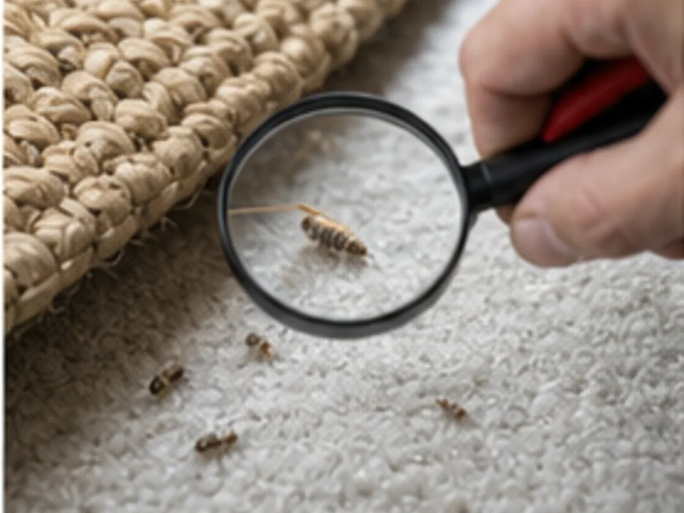 Carpet Beetle Control inspection by Pest Direct