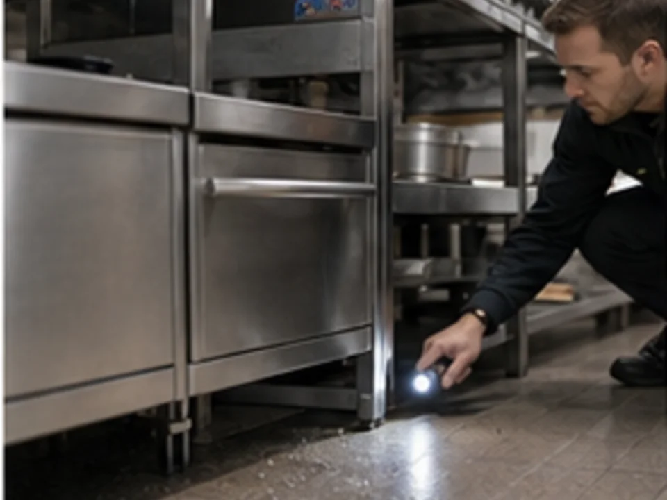 Cockroach Control inspection by Pest Direct